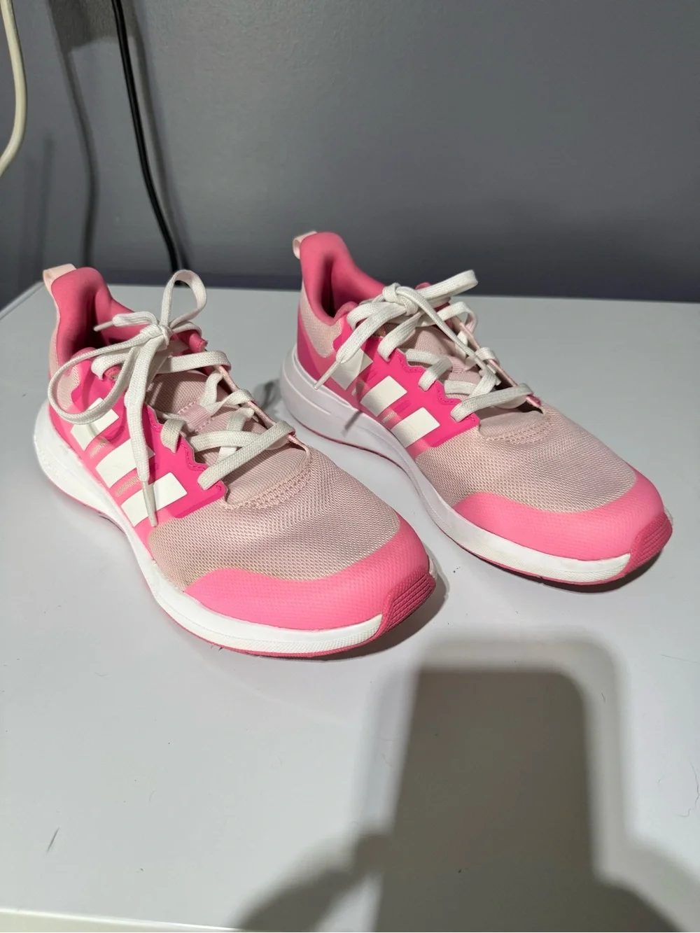 adidas Pink and Hot Pink Women's Athletic Sneakers